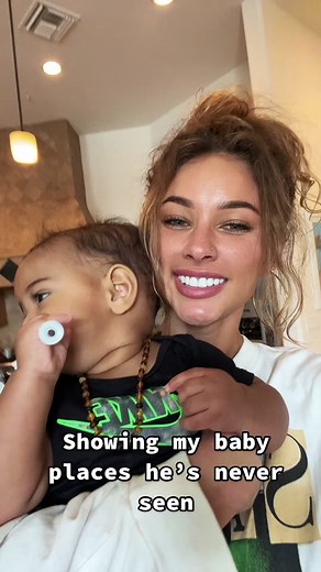 Exploring New Places with My Baby