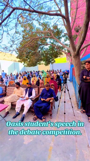 Oasis student’s speech in the debate competition