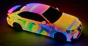 Lexus LIT IS shown - 41,999 LEDs to light up your life - paultan.org