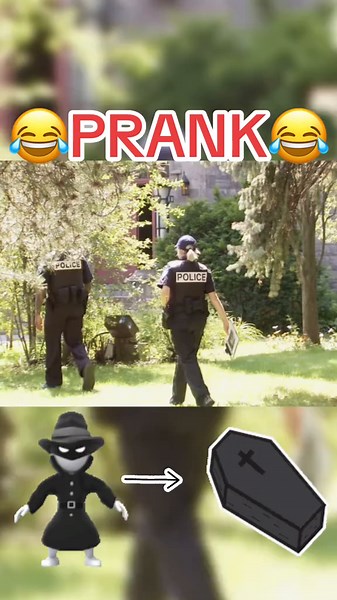 Runaway Thief Hides in Coffin Prank