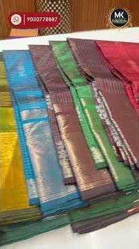 Mangalagiri Pattu Sarees | Elegant Traditional Silk Collection | #mkcollections #saree #silksaree