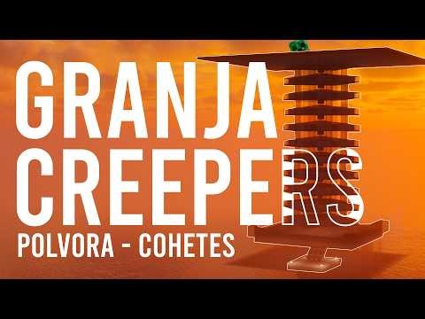 GRANJA de CREEPERS MASIVA | java 1.21.11