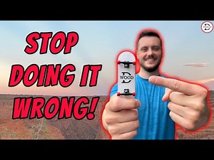 Every Fingerboarder Should Know These 5 Hacks 🔥 | D-Wood Fingerboard Decks
