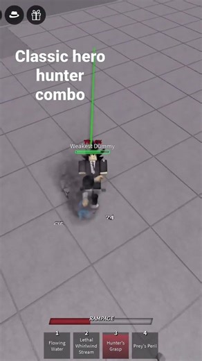 Class hero hunter #comboes #roblox #comboes #infinitecombo #robloxedit #automobile