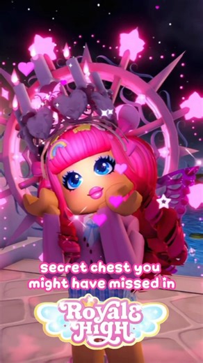 SECRET CHEST you might've missed in Royale High! 🎀✨ #royalehigh #gaming #roblox #shorts