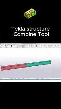 Tekla structure combine tools TeklaBD Engr Maidul #engineering