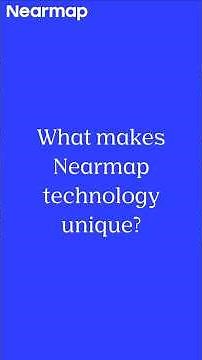 What makes Nearmap technology unique?