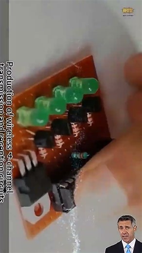 Production of a Wireless 4-Way Transceiver Circuit #electronicssmt #smtpcbdesign #pcb #smt