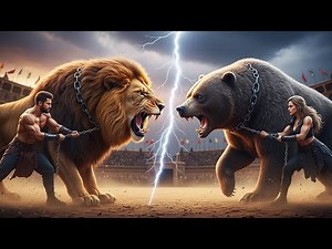 LEGENDARY LOIN vs MASSIVE BEAR | The Most Epic Arena Fight | Animal Arena Clash Animal