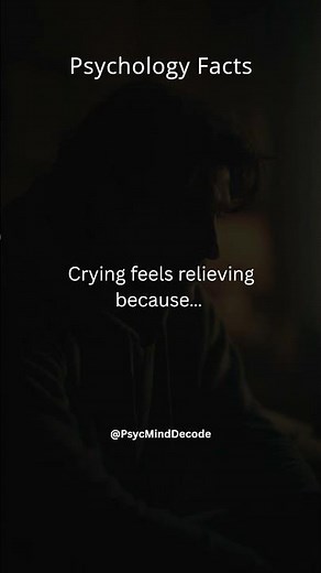 Tears Are the Body’s Emotional Release 💧#psychology #psychologyfacts #facts #trending #humanbehavior