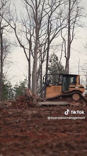 Our D6R improves the production greatly🔥 #fyp #caterpillar #d6r #landclearing