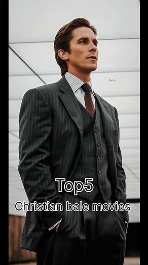 Top 5 Christian Bale Movies You Must Watch! 🎬🔥#christianbale #dccomics #ford