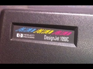 HP DesignJet 1050c Test
