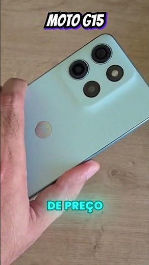O Moto G15 é o melhor smartphone de até R$1.000 em 2026? 🤔📱
