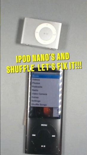 Are iPod nanos and shuffles fixable? YES! #ipod #repair #fix