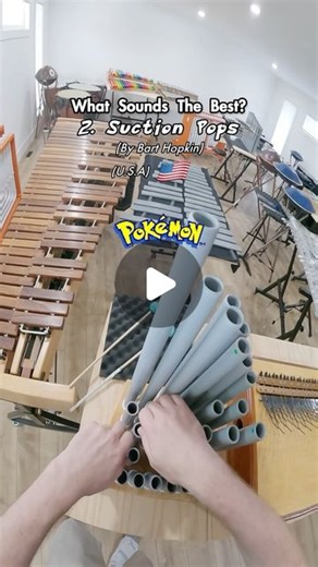 Joe Porter on Instagram: "Pokémon Healing Sound with Cool Instruments! #videogames #pokemon #instruments"