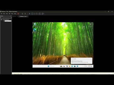 Creating Windows virtual machine on VMware Workstation