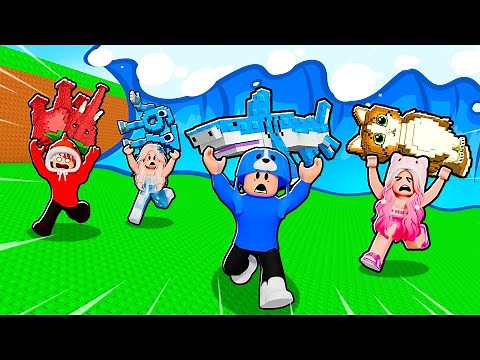 Escape The TSUNAMI For BRAINROTS in Roblox!