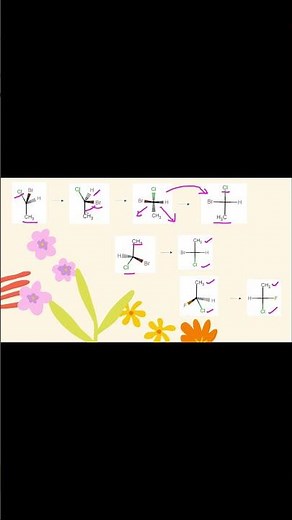 bond line to fischer projection/ wedge dash to fischer projection