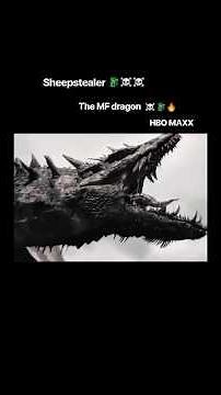 The mf dragon sheepstealer 🐉☠️🔥 Houseofthedragon #hbo #sheepstealer #houseofthedragon #viral #shorts