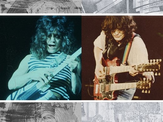 The Led Zeppelin song that gave Eddie Van Halen his technique