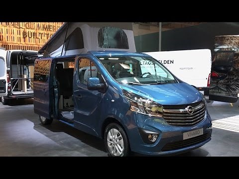 Opel Vivaro Camper 2017 In detail review walkaround Interior Exterior