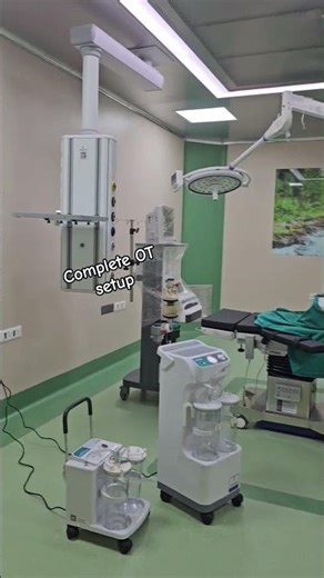 Modern OT Setup | Vinyl Wall Panel & Antibacterial Vinyl Flooring #operationtheatre #hospital #salem