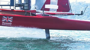 2.4K views · 70 reactions | The data race | Coach Robbie talks 'game-changing' Oracle Cloud data, used live during racing and back onshore to review performance | Emirates Great Britain SailGP Team | Facebook