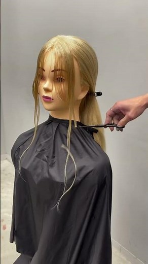 How to Cut Bangs Tutorial ✂️ Fringe Cutting Step by Step