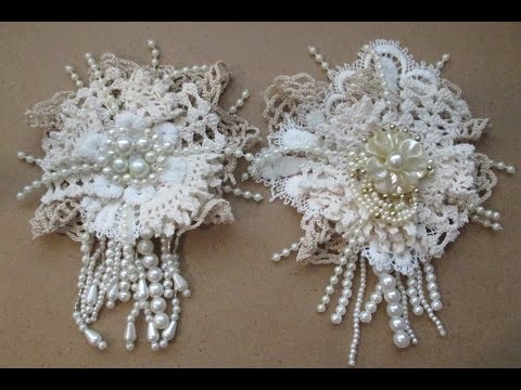 Shabby Chic Scrap Flower Tutorial - jennings644 - Teacher of All Crafts