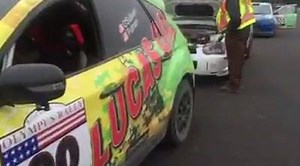 Lauchlin O'Sullivan comes into service after stages 5-8 and tells us what the roads are like out there! If you're not ready to get behind the wheel after hearing him describe this then we can't be friends 󾌩 O'Sullivan is currently sitting second in time behind David Higgins. | Rally America