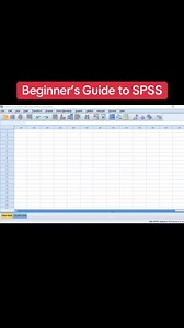 Beginner’s Guide to SPSS: Data and Variable Views