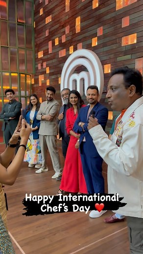 Sanjay Thumma on Instagram: "Happy International Chef’s Day From The Sets Of @masterchefindiaofficial ."