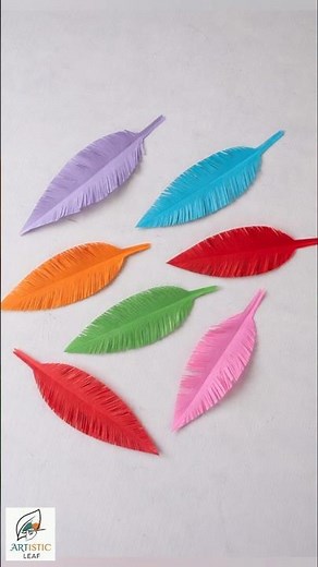 diy paper feathers/#papercraft #feathers#artandcraft#diy