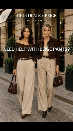 Need Help Styling Beige Pants? Try These Color Combos