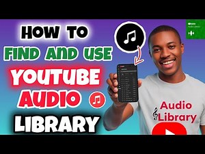 How to Find and Use the YouTube Audio Library on Mobile | How to Access the YouTube Audio Library