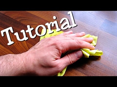 Tutorial: Den Tisch wischen / how to clean the table