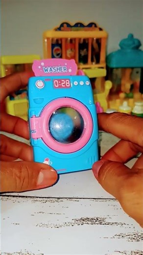 AMAZING WASHING MACHINE TOY #asmr #satisfying #toys