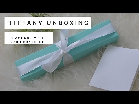 Tiffany & Co Unboxing: Diamond by the Yard Bracelet | The Bargain District