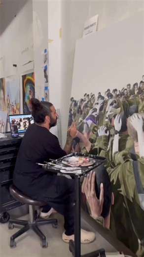 Tomer Peretz | Meet Rotem Zamir, an Israeli artist who tragically lost her brother, Asaf Zamir, while he was fighting in Gaza during the current war. She... | Instagram