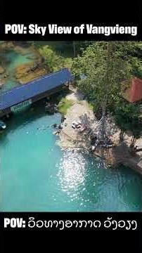 Vang Vieng Looks Different From the Sky 🚁