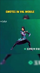 Emotes are officially live in Valorant Mobile!