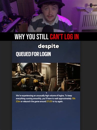 Why can't I log into Rainbow Six Siege, I am in a que! Lets talk about it! R6 News - #RainbowSixSiege #Rainbow6 #Siege #R6 #R6News