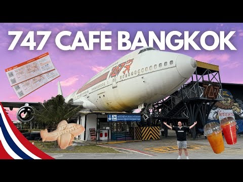Bangkok’s 747 JUMBO JET Café | Inside a real, abandoned Boeing 747