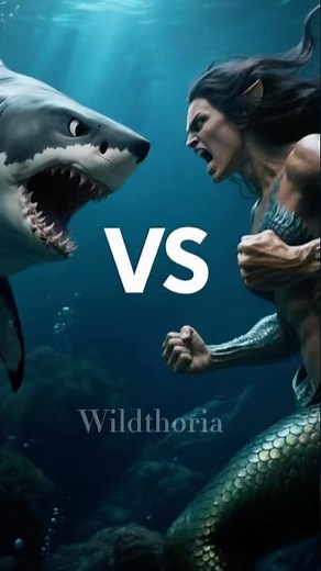 Mermaid vs Shark 🦈💀 | Deep Sea Survival