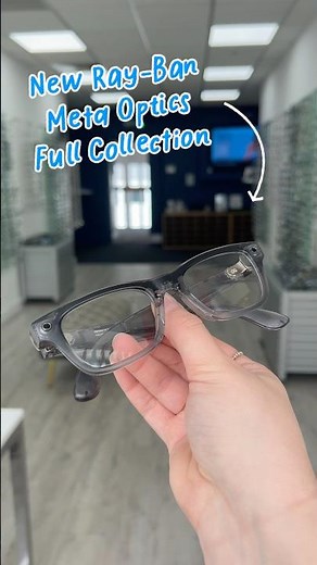 Full collection of the new Ray-Ban Meta Optics 👓
