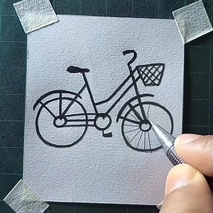 98K views · 881 reactions | How to draw a cycle | All About Art | Facebook