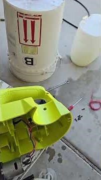 how to fix Ryobi Sprayer water not coming out.