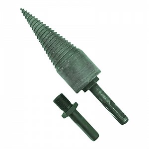 Štípací trn - kužel 32x95mm - nástavec na vrtačku - SDS  a 1/2" stopka - pro snadné štípání dřeva