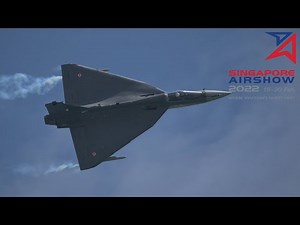 Singapore Airshow 2022 - IAF HAL Tejas LCA, 17 Feb 2022